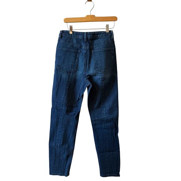 ASOS High Waisted Mom jeans front seam detail - Picture 5 of 7